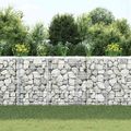 vidaXL Gabiónové vyvýšené záhony 3 ks 30x30x50 cm, železo