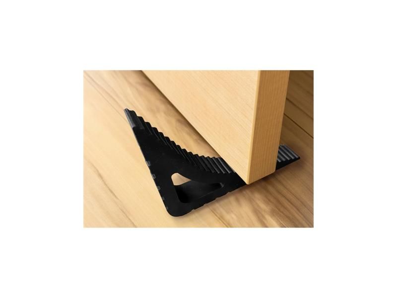 Zarážka do dverí a okien DEBBEX Door Stopper čierna 1ks