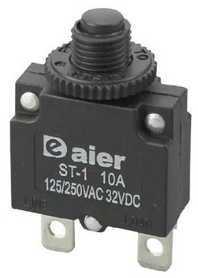 Nadprúdový tepelný istič ST-1 250VAC/6A alebo 32VDC/6A