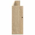 vidaXL Regál na časopisy s poličkou 2 ks Sonoma dub 100 x 12 x 30 cm