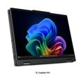 Lenovo ThinkPad/T14s 2-in1 Gen 2/U7-355/14"/WUXGA/T/32GB/512GB/Intel int/W11P/Black/3R 2-in-1 notebook, Intel Core Ultra 7 355, 32GB LPDDR5X, 512GB SSD PCIe 4.0, 14" WUXGA IPS touch, W11 Pro, cerný