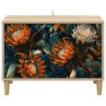 vidaXL TV skrinka LOCHEM 69 x 33 x 50 cm Sonoma Kompozitné drevo