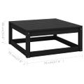 vidaXL 13-dielna záhradná sedacia súprava, borovicový masív