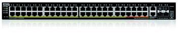 ZYXEL XGS2220-54, 54 portov, 600W PoE, 1Y Nebula FlexPro