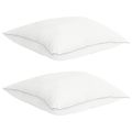 vidaXL Sada prikrývok 3 ks 140 x 220 cm Celoročne Bambus Biela
