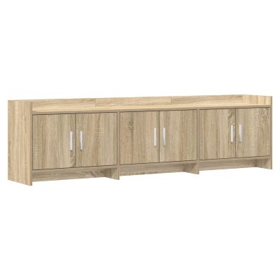 vidaXL TV skrinka 168 x 33 x 47 cm Dub sonoma Kompozitné drevo
