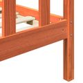 vidaXL Rám postele 2 pcs Včelí hnedý 205,5 x 185,5 x 100 cm