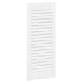 vidaXL dvierka skriniek Louvred Design 2 ks Biela 69x29,5 cm