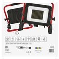 LED reflektor ELION 100W, červeno-čierny, IP65, 16 000 lm, neutrálna biela