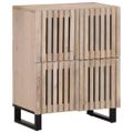 vidaXL Komoda 60x34x75 cm mangovníkový masív