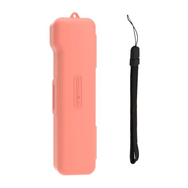 Ochranné puzdro Sunnylife s popruhom pre Osmo Pocket 3 (ružové)
