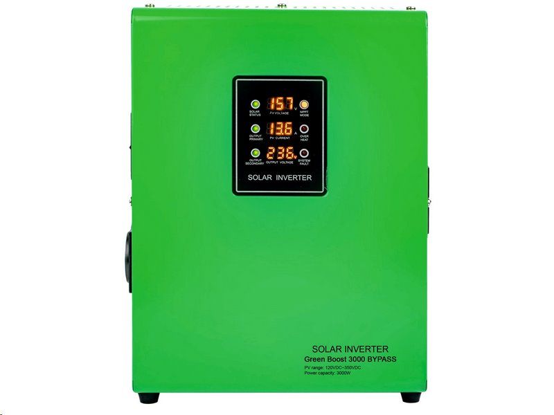 Solárny regulátor MPPT VOLT GREEN BOOST 3000 BYPASS 3kW (pre FV ohrev vody)