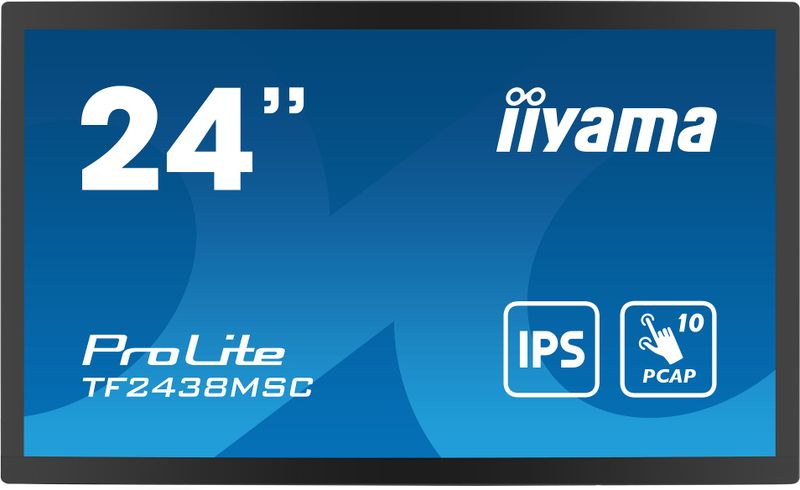 24'' iiyama TF2438MSC-B1: PCAP, IPS, FHD, HDMI, DP