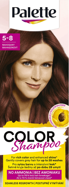 Palette 3060522 Color Shampoo 5-8 Mahagónový 50 ml