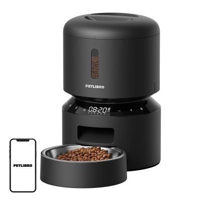 PETLIBRO Granary 3L dávkovač krmiva pre domáce zvieratá (čierny)