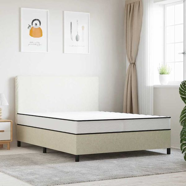 vidaXL Bonnell pružinový matrac stredne tvrdý 140x190 cm