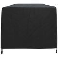 vidaXL Pokrývka na ležadlá Jednofarebný Čierna 205 x 100 x 70 cm látka