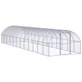 vidaXL Kurín 3x12x2 m pozinkovaná oceľ