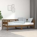 vidaXL Denná posteľ medovohnedá masívna borovica 80x200 cm