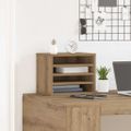 vidaXL Organizér na pult Remeselný dub 36 x 26 x 29,5 cm