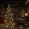 vidaXL Vianočný stromček, kužeľ, 240 LED, dovnútra aj von 115x150 cm