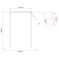 vidaXL Roleta Hnedá 150 x 160 cm Bambus