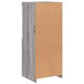 vidaXL Komoda s LED svetlami sivá sonoma 41x37x100 cm