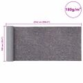 vidaXL protišmykový maliarsky fleece 25 m 180 g/m² sivá