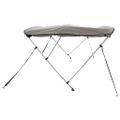vidaXL Strieška Bimini s 3 oblúkmi a stenami 183x(185-198)x137 cm