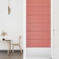 vidaXL Nástenné panely 12 ks ružové 90x30 cm zamat 3,24 m²