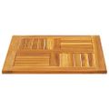 vidaXL Stolová doska 60x60x2 cm štvorec masívna akácia