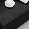 vidaXL Konferenčný stolík Čierny dub 100 x 51 x 45 cm Kompozitné drevo