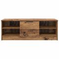 vidaXL TV skrinka 102 x 35 x 36,5 cm Staré drevo Kompozitné drevo