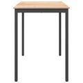 vidaXL Barový stôl 150 x 80 x 105 cm Masívne borovicové drevo Prírodná