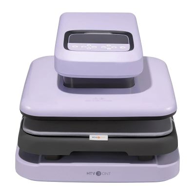 HTVRONT Automatický lis na termotransfer s 2 číslicami (fialový)