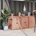 vidaXL Vonkajšia kuchynská skrinka MEPPEL 106x55x64 cm masívny douglas