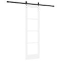 vidaXL Posuvné dvere ORKDAL Biela a čierna 61 x 198,5 cm