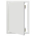 vidaXL Access Panel Biela 33 x 23 x 3 cm Oceľ