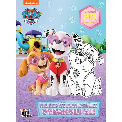 Vyfarbuj si! Paw Patrol/Labková Patrola Najlepší kamaráti