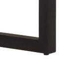 vidaXL Konzolový stolík 110x35x75 cm recyklované drevo
