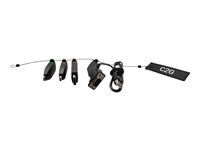 M/F - Video adapter kit - černá - podporuje 4K