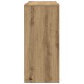 vidaXL Komoda dub artisan 85x34x76 cm spracované drevo