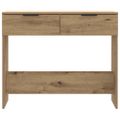 vidaXL Konzolový stolík Artisan Dub 90x36x75 cm Konštruktérske drevo