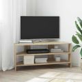 vidaXL RohováTVskriňa 102x40,5x45cm Sonoma dub Kompozitné drevo