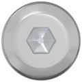vidaXL Skrutka 800 ks Strieborná M6 x 120 mm Oceľ