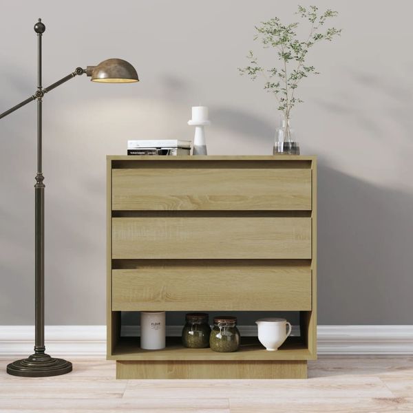 vidaXL Komoda dub sonoma 70x41x75 cm spracované drevo