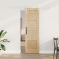 vidaXL Posuvné dvere ORKDAL 61 x 198,5 cm Borovicový masív