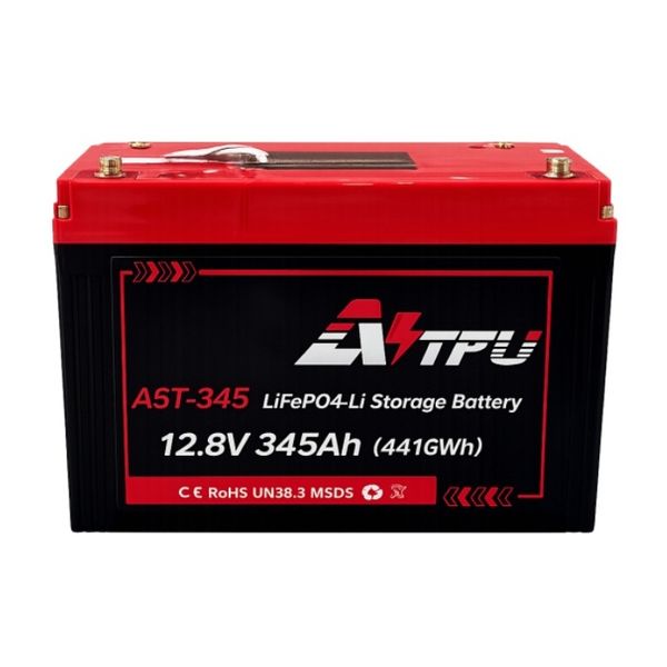 Baterie LiFePO4 12,8V 345Ah SOLARFAM AST-345 s výhřevem, Bluetooth
