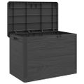 vidaXL Vonkajší box na vankúše antracit 77,5x44,5x53 cm polypropylén