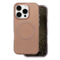 Puzdro Tecto Shield Mistiq Mag pre iPhone 16 Pro 6,3" hnedé